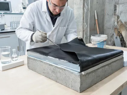 Construction polymer membrane